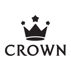Obraz premium Crown Logo Design Vector, Crown Silhouette Design, Crown vector, silhouette, icon. Crown icons, vector set. Crown symbol set. King, Princess crowns. Collection of crown silhouette,