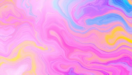 Pastel swirl abstract art with vibrant, flowing colors