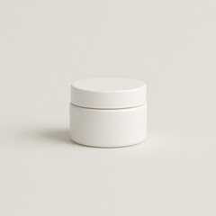 Cosmetic cream jar mockup collection –  glossy, frosted