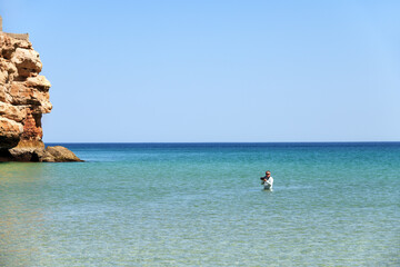 Obraz premium Al-Khesah Beach - Shiya. Oman