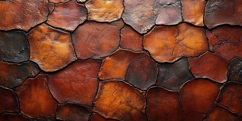 A cognac colored background pattern generated  by AI.