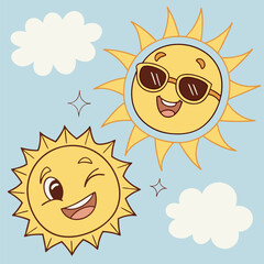 Summer Suns – Cute Cartoon Collection