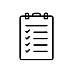 to do list icon on transparent background flat vector icon for apps and websites