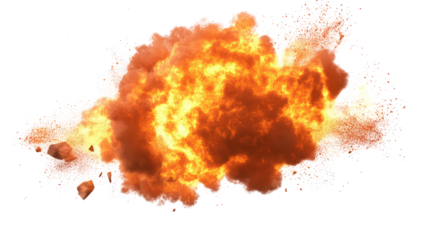 fire bomb explosion cut out