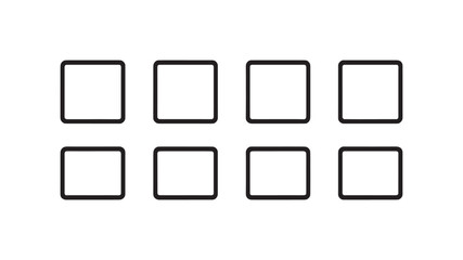 Booking App UI Mockup line art clean aesthetic design for app