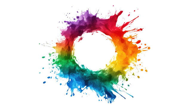 colorful ball explosion cut out png