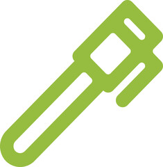 Marker Pointer Bold Outline Icon