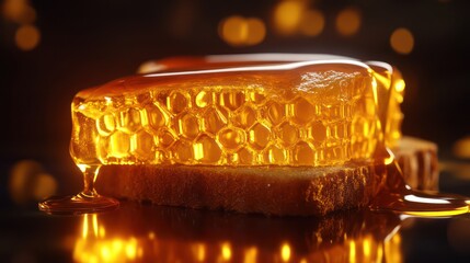 Golden brown baked dessert image