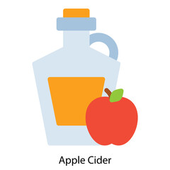 Apple Cider icon vector illustration