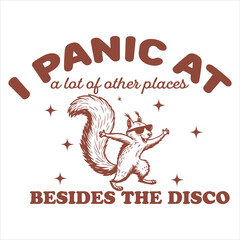 Squirrel  I panic at
