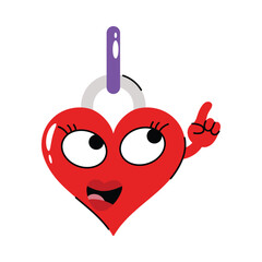 Key chain vector Sticker. Eps 10 file