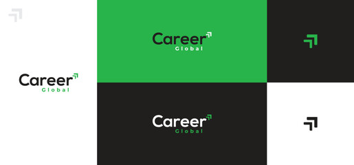 Career Connect – Professional Growth Logo Design