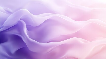 Fototapeta premium Pale purple fades to silver on a clean silk-textured wallpaper