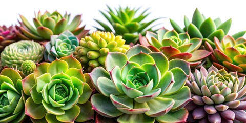 Fototapeta premium Minimalist Succulent Photography: Close Up Shots of Desert Plants, Artistic Macro Images