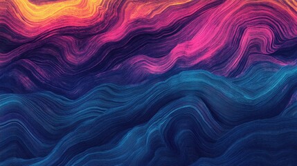 Obraz premium Parchment backdrop with sweeping Fauvist strokes and glow