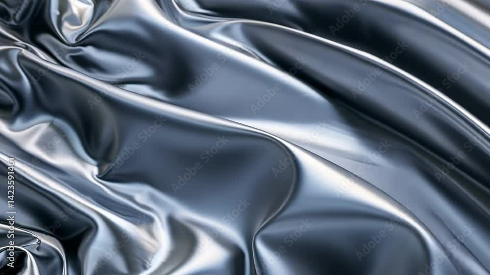 Poster elegant dark fabric smooth texture and shiny surface for captivating design and drape in fashion and