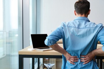 Back_Pain_from_Prolonged_Sitting_at_Work:_A_Painful_Office_Experience