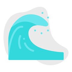 Cold Wave icon vector illustration