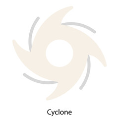 Cyclone icon vector illustration
