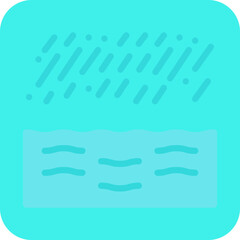 Water Flooding icon vector illustration