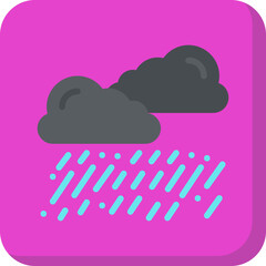 Heavy Rain icon vector illustration