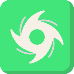 Fototapeta premium Cyclone icon vector illustration