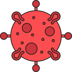 Epidemic icon vector illustration