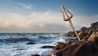 Fototapeta premium fishing on the beach