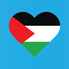 Palestine vector heart, save Palestine heart illustration, Free Palestine Heart3d, Palestine flag heart vector, Palestine heart sign symbol, Palestine icon design