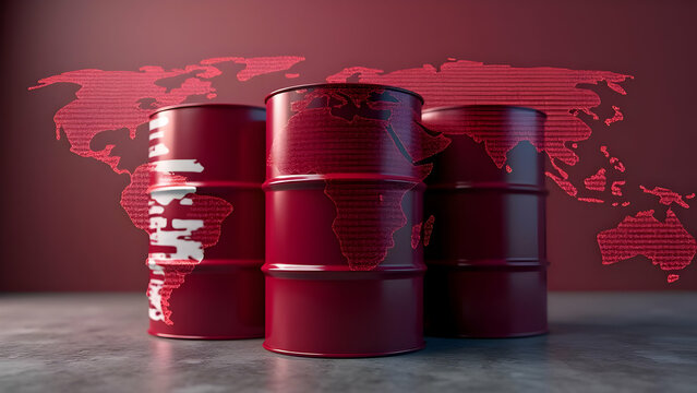 International Trade Corridor: Qatar's Petroleum Export Routes and Strategic Partnerships Visualization