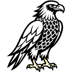 Obraz premium eagle on a white background