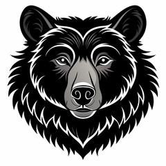 wolf head vector
