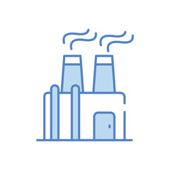 Factory vector icon stock illustration