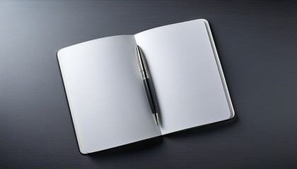 notebook and pen