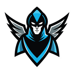 Obraz premium spider robot gaming mascot illustration