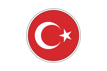 Obraz premium Turkish Flag: National Symbol of Strength and Unity