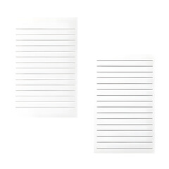 icon png set of papers for notes on an isolated transparent background realistic note paper sheet notes png
