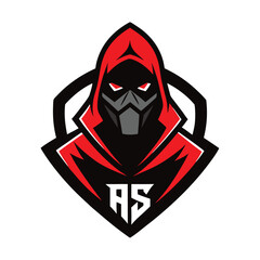 mech soldier futuristic esport mascot