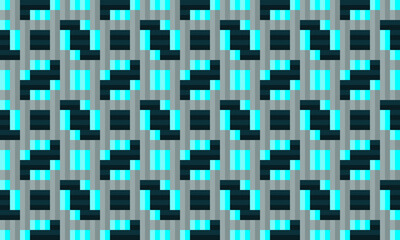 seamless traditional woven pattern called Anyaman
