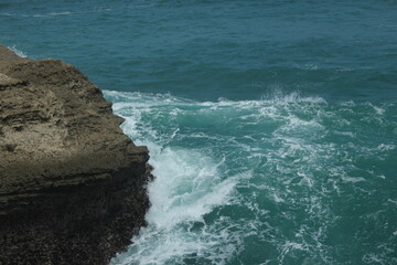 rock formation at the beach