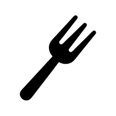 Fork utensil icon vector illustration for restaurant and kitchen design and culinary projects