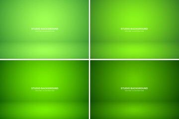 Empty studio abstract background, soft spotlight effect, smooth gradient and subtle stage lighting. Perfect for product showcases, presentations, branding, elegant display setup. Vector illustration