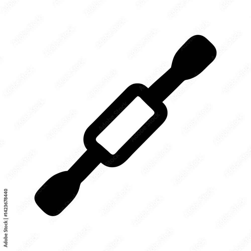 Poster discover the best black link chain vector icon for graphic design and web development projects
