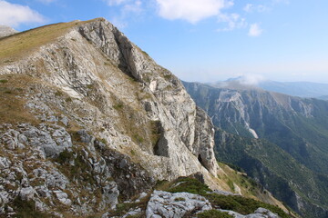 high mountain landscape
