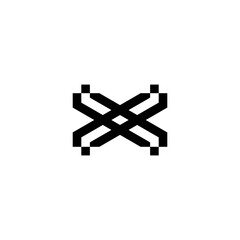 letter X logo/ icon
