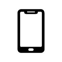 Smartphone vector icon mobile phone cellphone device gadget technology digital communication concept design