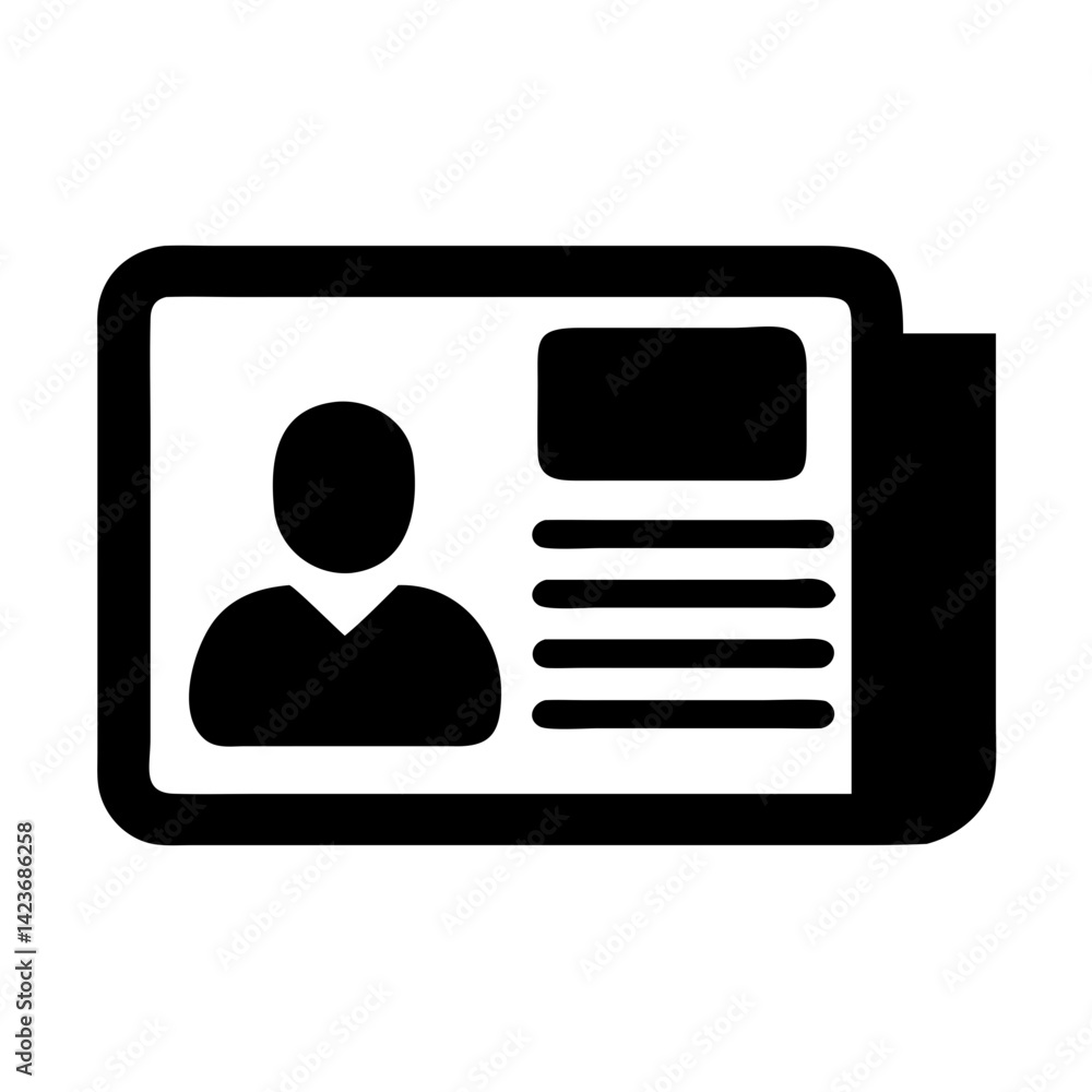 Aufkleber find professional id card design templates for employee identification and access control systems on