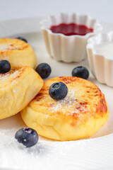 Hearty and delicious breakfast with spices