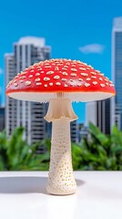 Mushroom Cityscape