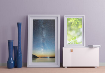 Framed Poster Mockup